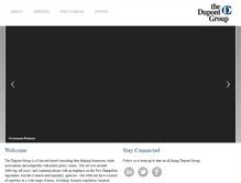 Tablet Screenshot of dupontgroup.com
